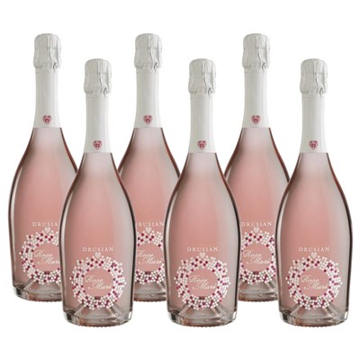 Crate of 6 Drusian Spumante Rose Mari Prosecco